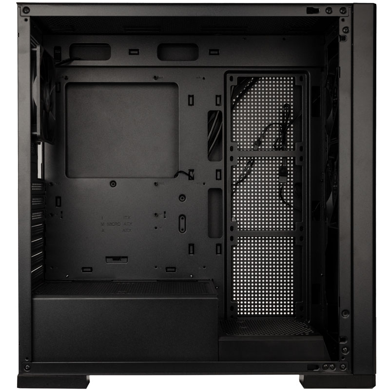 Kolink Unity Meshbay Performance Midi ATX Tower Case - Black Mesh (3 pre-installed fans)