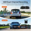 70mai S500 Rearview Mirror Dash Cam set 1944p 138fov Car Camera