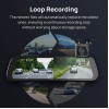 70mai S500 Rearview Mirror Dash Cam set 1944p 138fov Car Camera