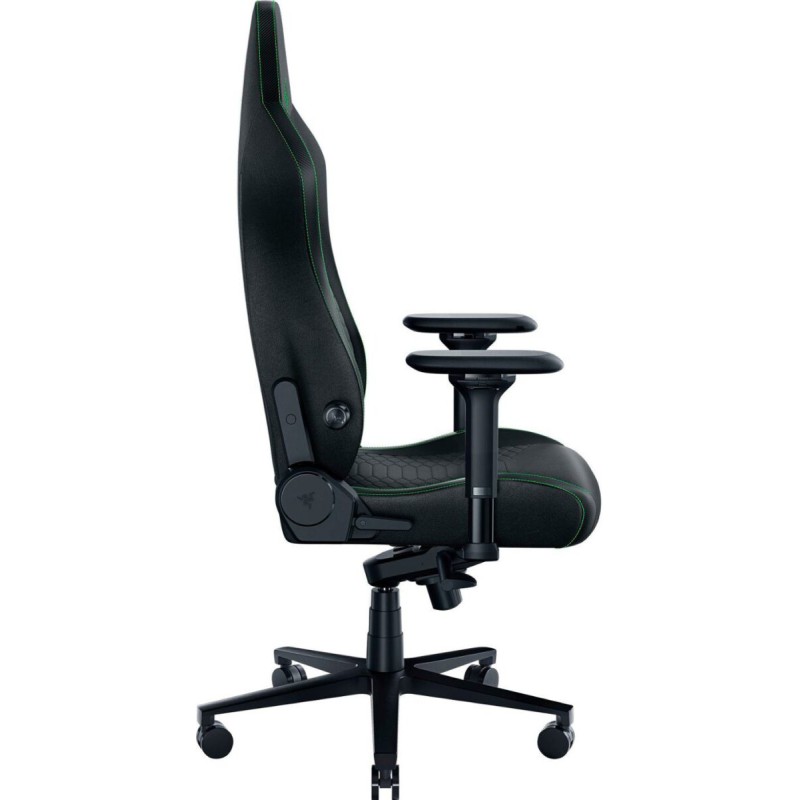 Razer ISKUR V2 Green - Leather Gaming Chair - Lumbar Support - Memory Foam Head Cushion