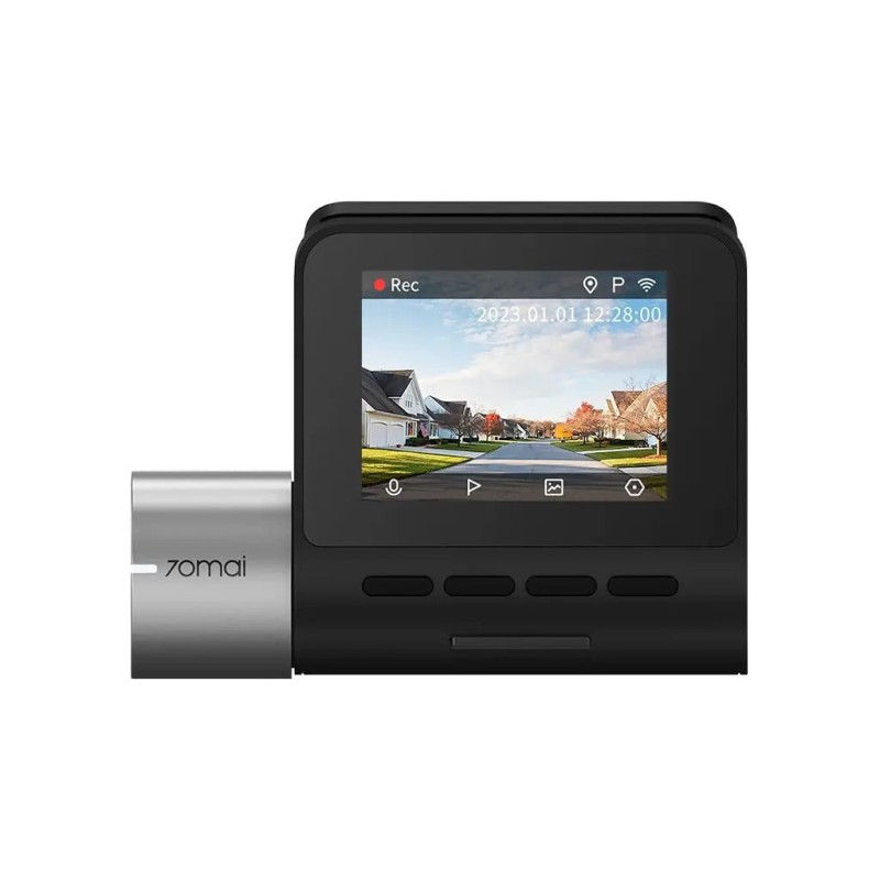 70mai Dash Cam Pro Plus+ A500S w. Screen, 1944P 140FOV 500mAh Car Camera