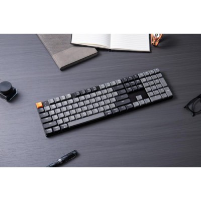 Keychron K5 V2 (K5X-B4) QMK Wireless Mechanical Keyboard Banana Switch RGB 100% US Layout