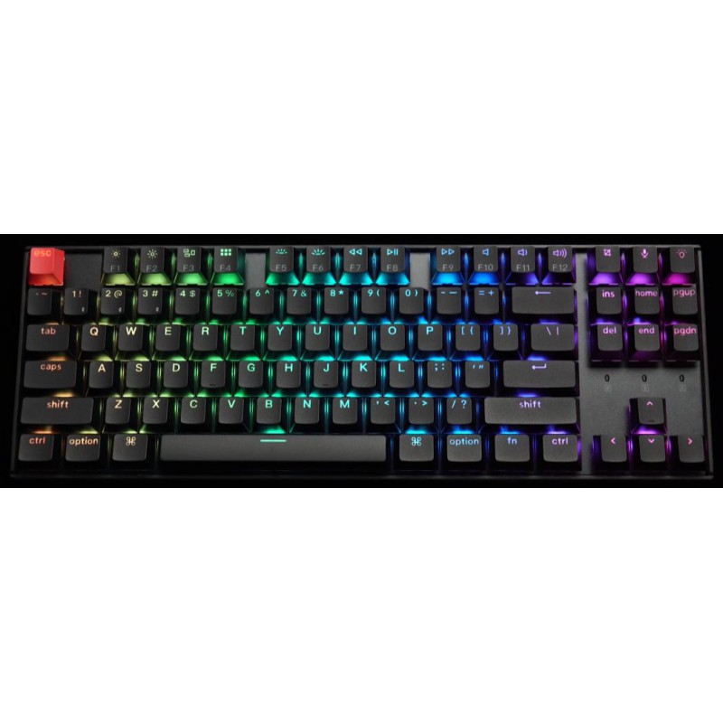 Keychron K8 V2 (K8X-J4) QMK Wireless Mechanical Keyboard Banana Switch HotSwap RGB 80% US Lay Alum