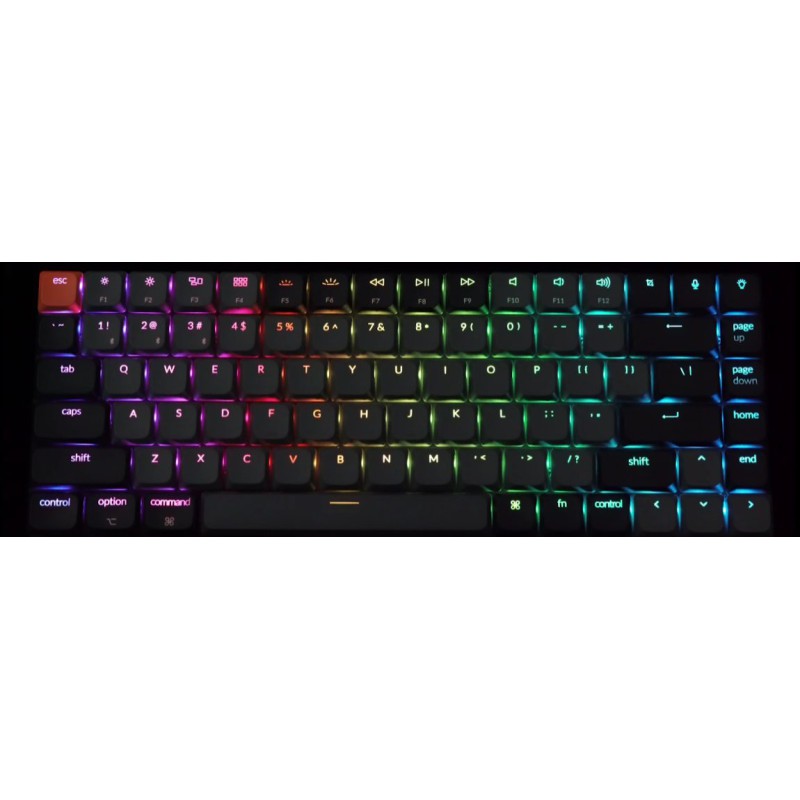 Keychron K3 V3 (K3X-B1) QMK Wireless Mechanical Keyboard Red Switch RGB 75% US Layout
