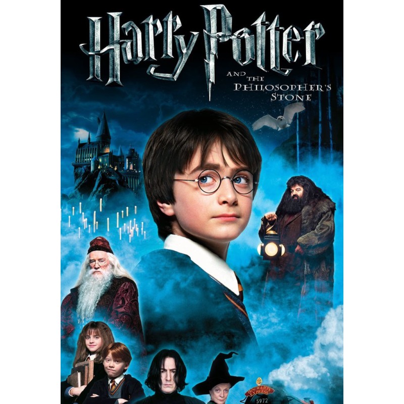 Ο Χάρι Πότερ και η φιλοσοφική λίθος - Harry Potter and the philosopher's stone  (DVD Used) #00135